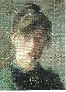 marie kroyer selvportraet oil painting
